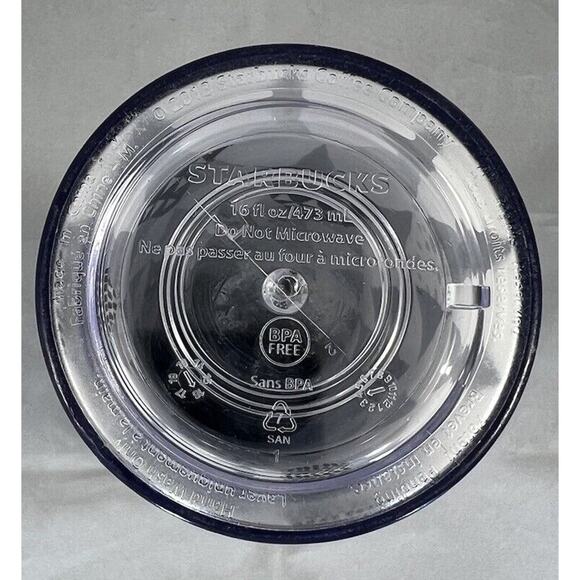 Starbucks 2013 16 oz Insulated Tumbler Christmas Holiday Trees Coffee Tea Cup - Picture 5 of 12